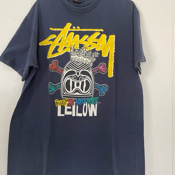 Vintage Stussy X Leilow shirts - Picture 4 of 9